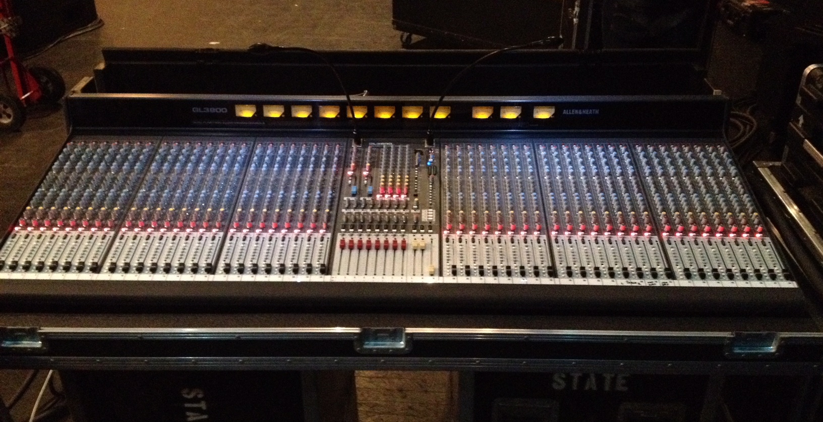 Allen & Heath GL3800 analog console THS Audio